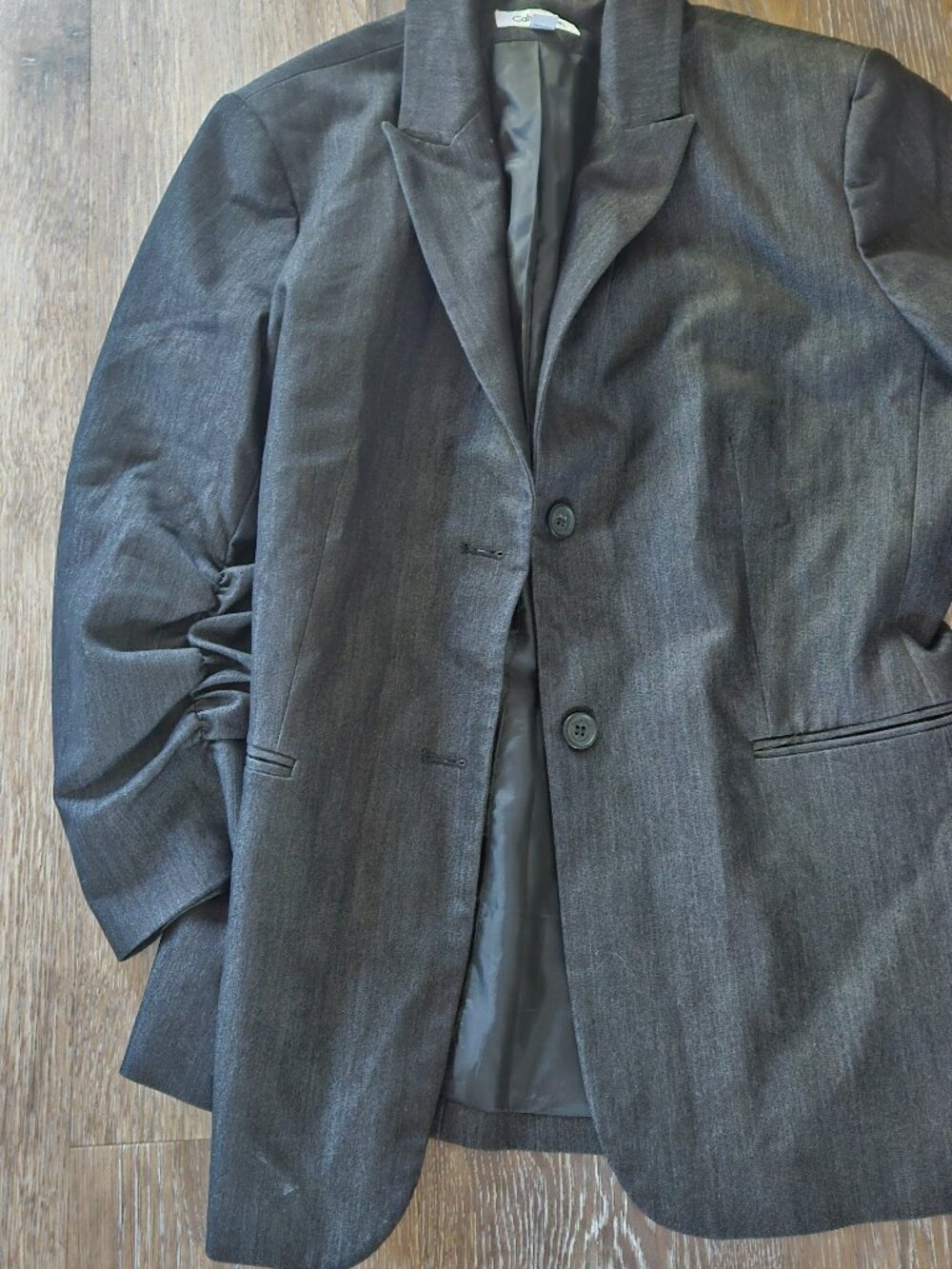 Grey blazer